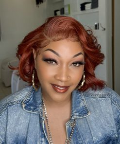 Ginger vibes Bob • lace front wig